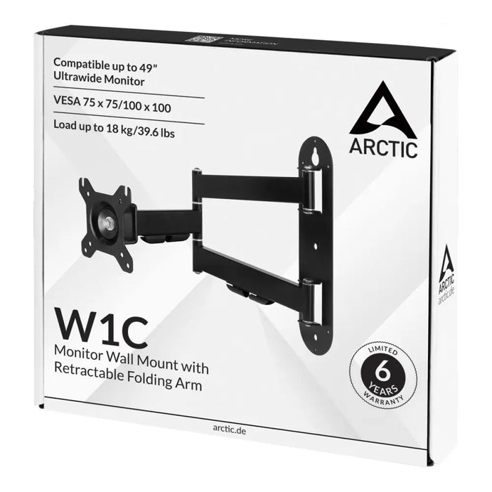Стойка за монитор Arctic W1C - 49’’ с подвижно рамо