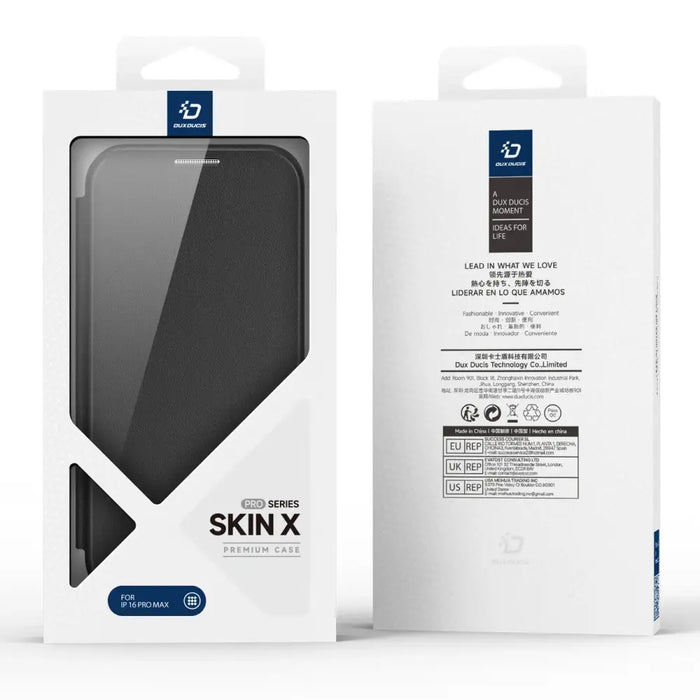 Калъф Dux Ducis Skin X Pro iPhone 16 Pro Max с MagSafe флип