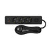 РАЗКЛОНИТЕЛ 3 ГНЕЗДА USB-A И USB-C 1.5M КАБЕЛ ЧЕРЕН С КЛЮЧ
