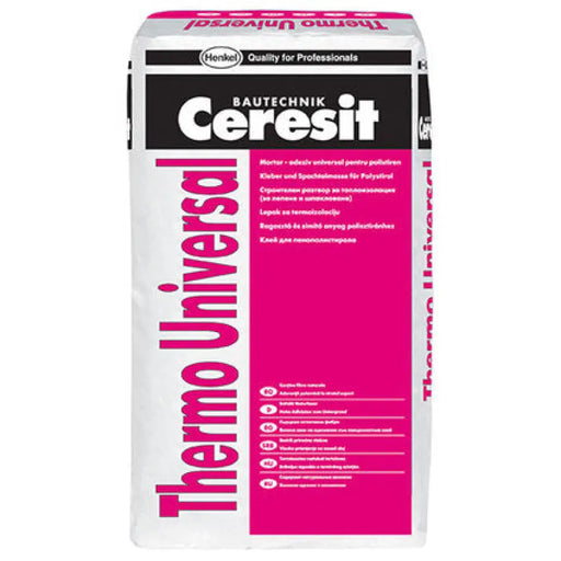 ЛЕПИЛО-ШПАКЛОВКА С ФИБРИ CERESIT THERMO UNIVERSAL