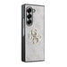 Кожен 4G метален калъф с лого Guess за Samsung Galaxy Z