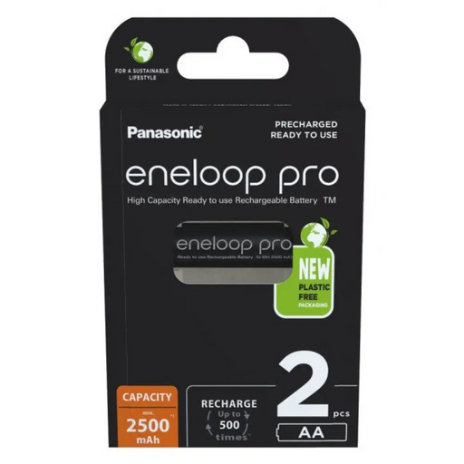Акумулаторни батерии PANASONIC ENELOOP PRO AA 2500 mAh 2