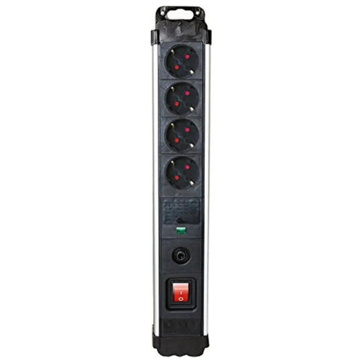 Табло с 4 гнезда с бутон за включване Silver Electronics