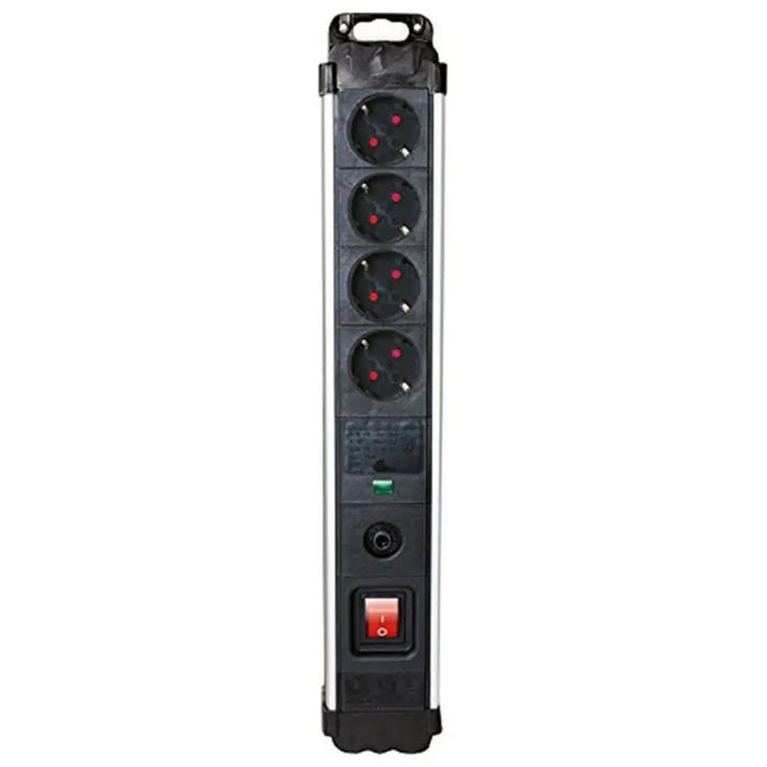 Табло с 4 гнезда с бутон за включване Silver Electronics