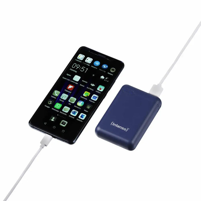 Преносима батерия Powerbank INTENSO 7313535 Син 10000 mAh