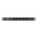 Lanberg разпределителен блок (pdu) 19’’ 1U 16a 2m 5x шуко