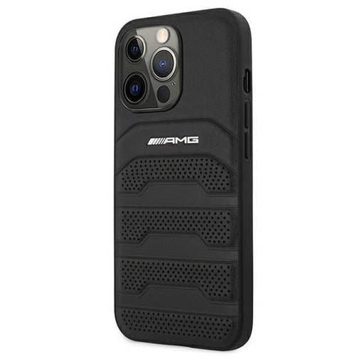 Кейс AMG AMHCP13LGSEBK за iPhone 13 Pro / 13 6.1 черен /