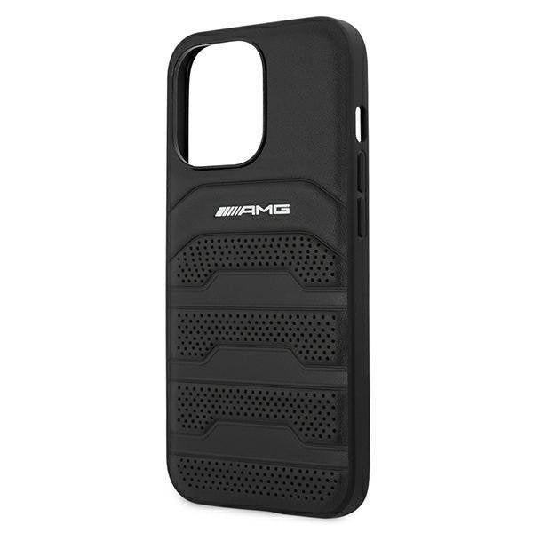 Кейс AMG AMHCP13LGSEBK за iPhone 13 Pro / 13 6.1 черен /