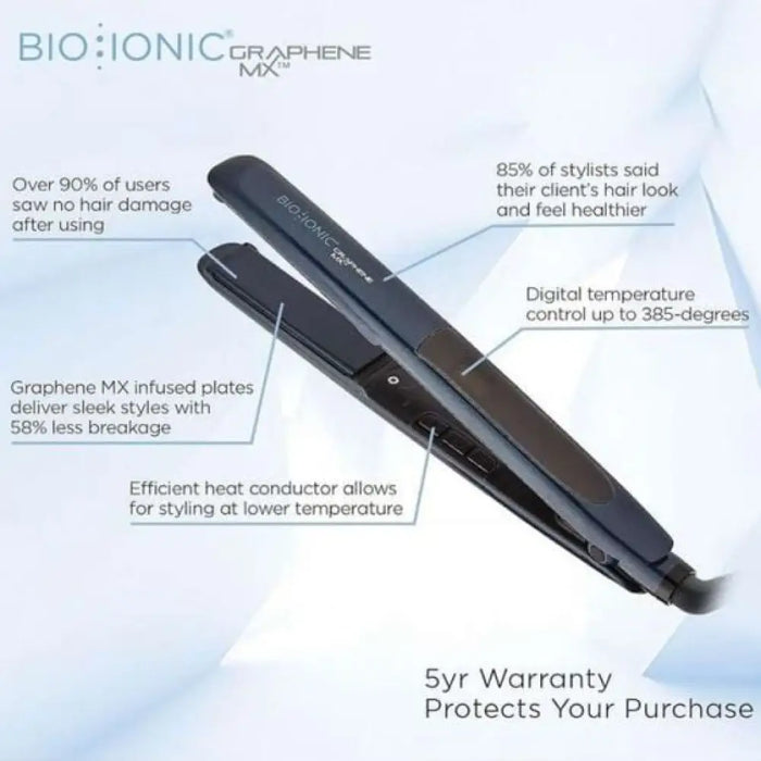 Преса за коса Bio Ionic Graphene MX Styling Iron