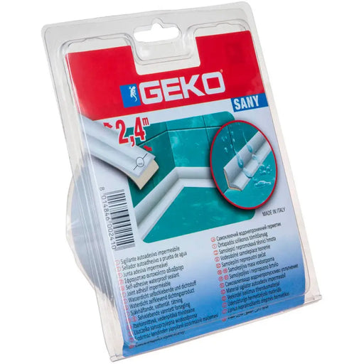 ВОДОНЕПРОПУСКЛИВА ЛАЙСНА ЗА ЪГЛИ НА БАНИ 2.4 M/40 MM GEKO