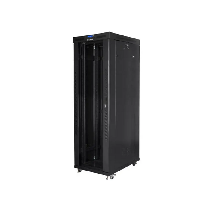 Шкаф Lanberg 19’’ свободно стоящ 42U/800x1000 (плосък
