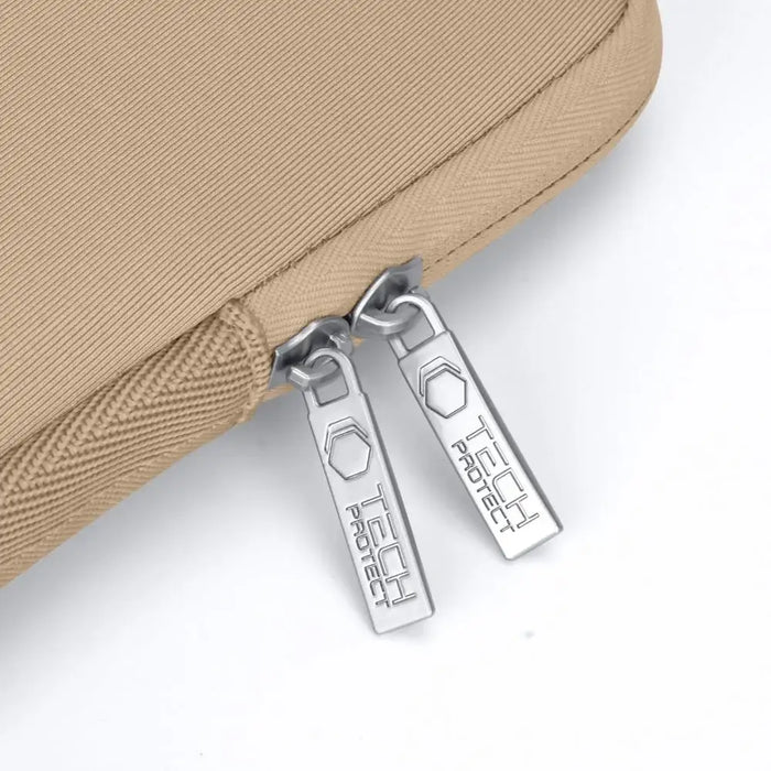 Чанта за лаптоп Tech-Protect Neoslim 13-14’’ - бежова