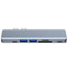 7в1 хъб Tech-Protect V5 2x USB-C към USB-A 3.0