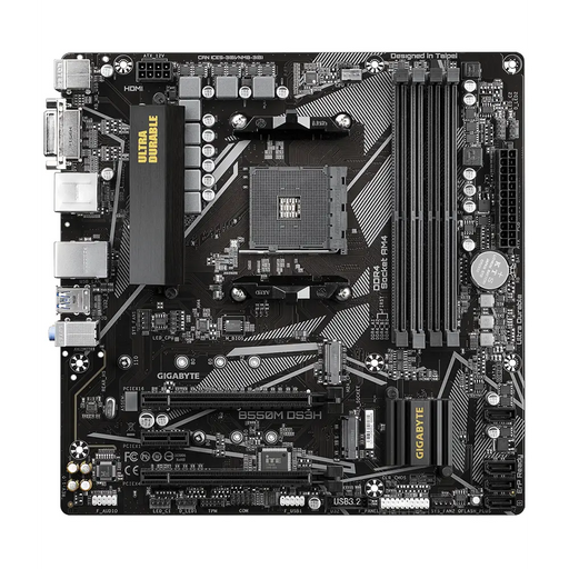 Дънна платка GIGABYTE B550M DS3H Socket AM4 4 x DDR4