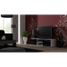 Комплект SOHO 7 (шкаф RTV140 + шкаф S1 + рафтове) бял/черен