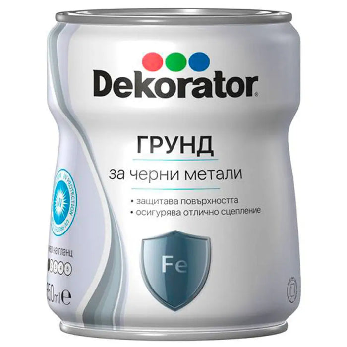 ГРУНД ЗА МЕТАЛ 650 ML ОКСИДНО ЧЕРВЕН DEKORATOR Life Style