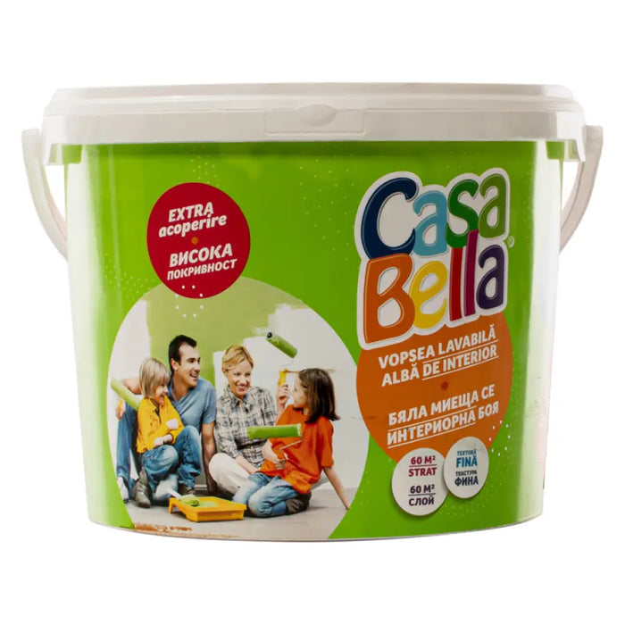 ИНТЕРИОРНА БОЯ БЯЛА 4 L CASA BELLA