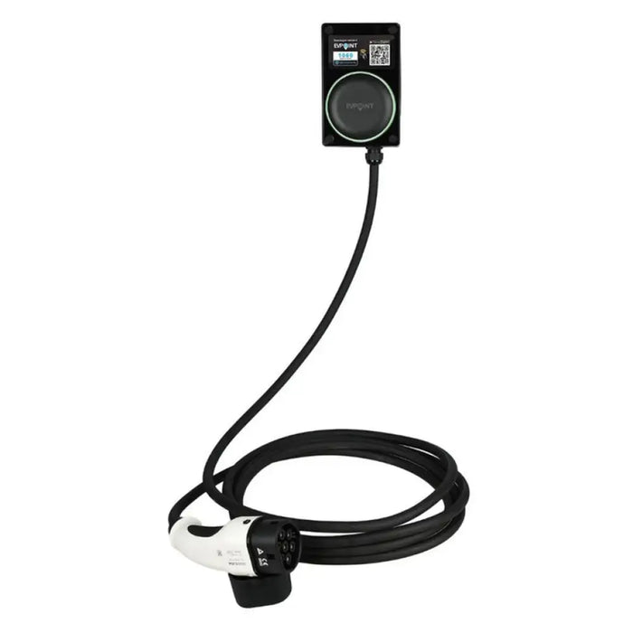 ЗАРЯДНА СТАНЦИЯ ЗА АВТОМОБИЛ 7.4KW С КАБЕЛ TYPE 2 EVPOINT