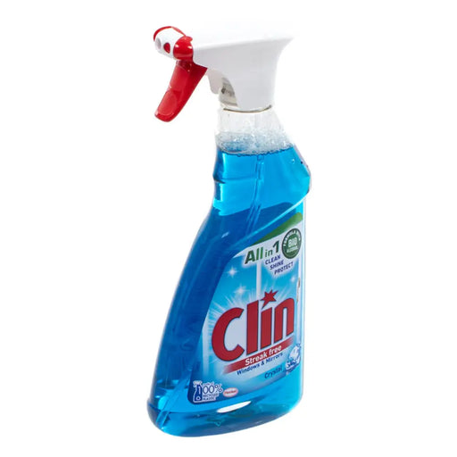 ПРЕПАРАТ ЗА ПРОЗОРЦИ И СТЪКЛА 500 ML CLIN