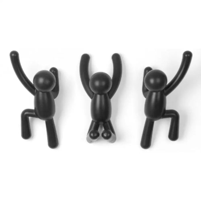 ЗАКАЧАЛКИ ЗА СТЕНА BUDDY 3БР ЧЕРЕН UMBRA