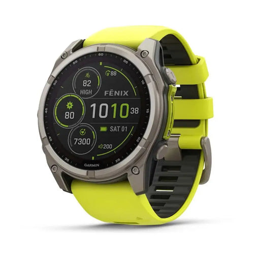Смарт часовник GARMIN 010-02907-21 Жълт Графит Титанов