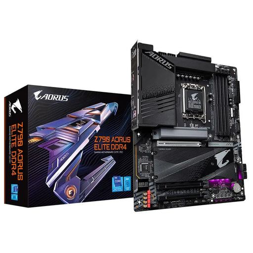 Дънна платка Gigabyte Z790 AORUS ELITE DDR4 - Поддържа