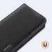 Калъф Dux Ducis Hivo iPhone 16 с флип и RFID защита - черен