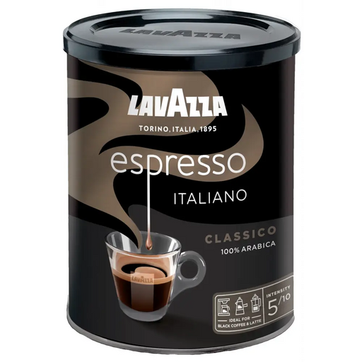Кафе LAVAZZA CAFFE ESPRESSO 250г мляно метална кутия