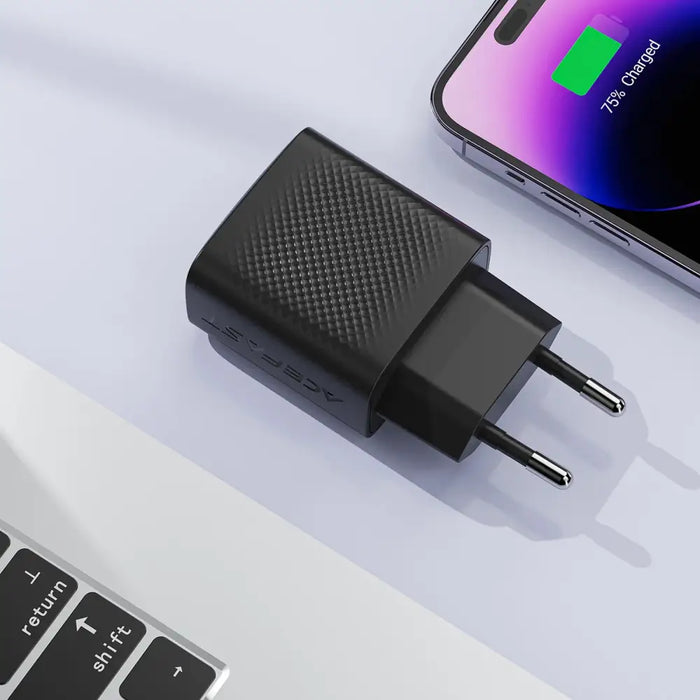 Мрежово зарядно устройство Acefast A104 GaN USB-C PD SFC
