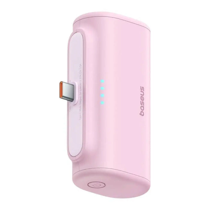 Преносима батерия Baseus Compact USB-C 5000mAh 20W розова