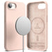 Силиконов калъф Ringke Magsafe за iPhone 16e - розов