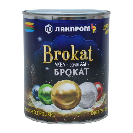 ЕФЕКТЕН ПЕРЛЕН ЛАК БРОКАТ СРЕБРИСТА ПЕРЛА 700 ML LACKPROM