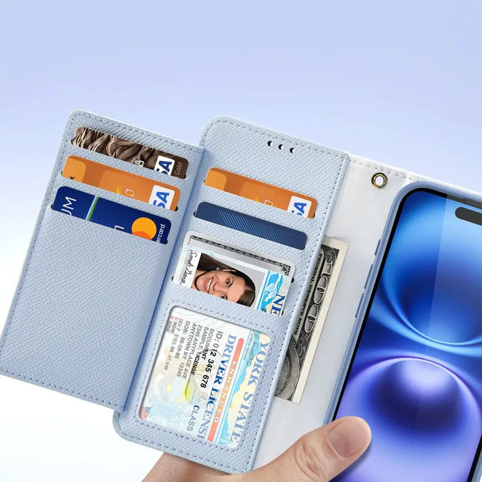 Кожен калъф Dux Ducis Lawa за iPhone 16 със свалящ