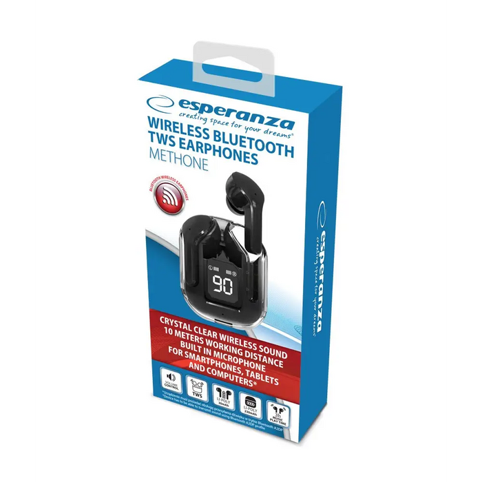 Esperanza EH238K Bluetooth слушалки за поставяне в ушите