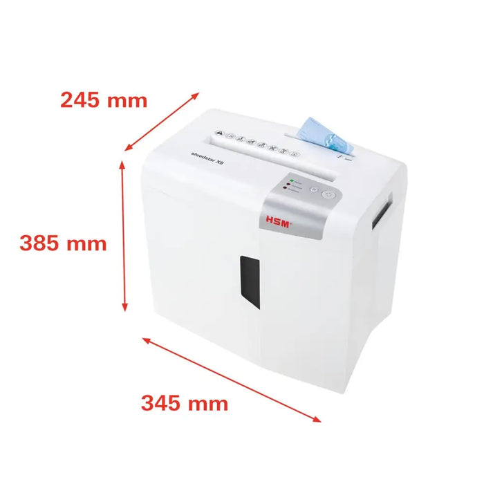 Шредер за документи HSM shredstar X8 4,5 x 30 мм + отделен