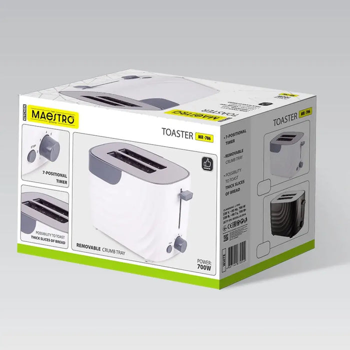 Тостер Maestro MR-706-White