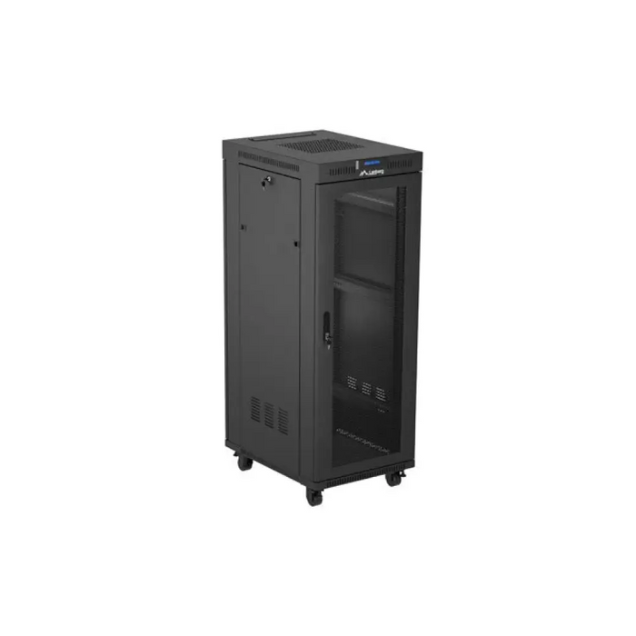 Lanberg стелаж шкаф 19’’ свободно стоящ 32U/600X800 (ПЛОСЪК