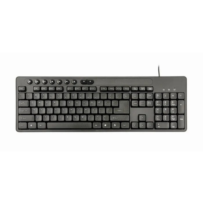 Клавиатура Gembird KBS-UM-04 Включена мишка Универсален USB