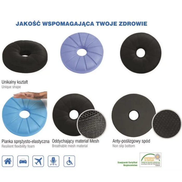 Ортопедична възглавница за седалка ’ПЕРФЕКТЕН БАЛАНС’