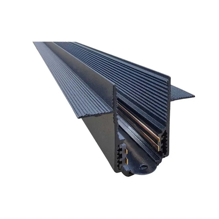 РЕЛСА ЗА ВГРАЖДАНЕ 2M ЧЕРНА ЗА МАГНИТНО- РЕЛСОВ МОНТАЖ D-IL