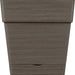 ПЛАСТМАСОВА КАШПА 17X17CM С ВОДЕН РЕЗЕРВОАР DEROMA SAVER