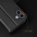 Калъф Dux Ducis Hivo iPhone 16 с флип и RFID защита - черен