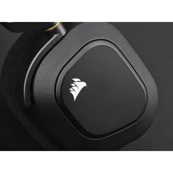 Блутут слушалки с микрофон Corsair HS80 RGB Черен