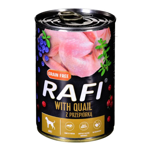 ДОЛИНА НОТЕЦИ Рафи с пъдпъдък - Мокра храна за кучета
