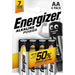 БАТЕРИЯ ENERGIZER АЛКАЛНА МОЩНОСТ AA LR6 БЛИСТЕР 4 БРОЯ