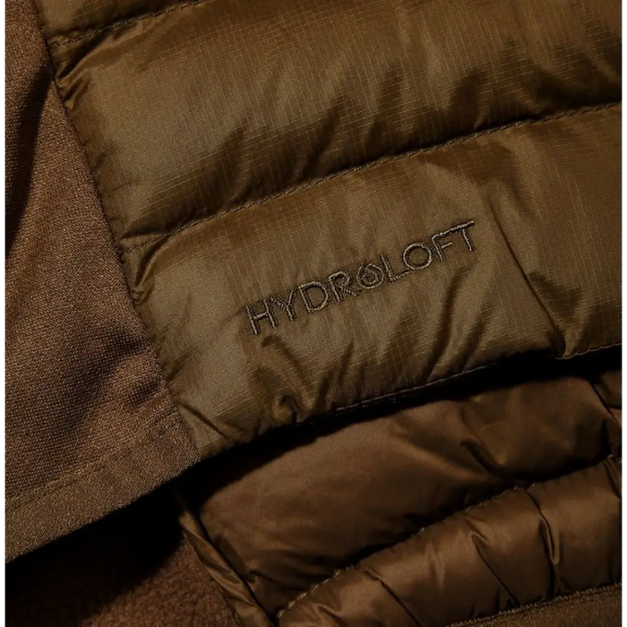 Мъжко хибридно яке Berghaus с качулка размер M кафяво