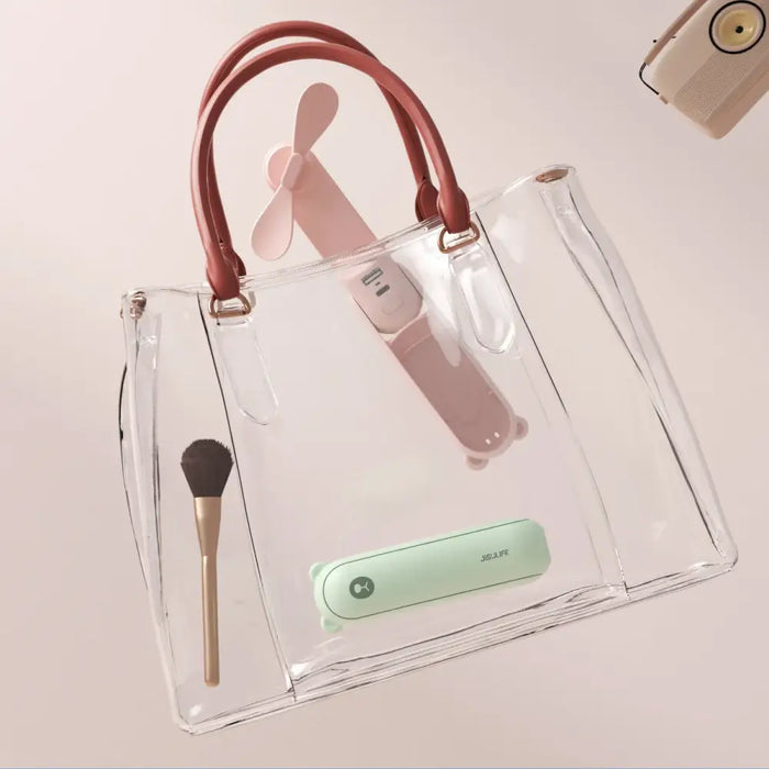 Ръчен вентилатор Jisulife Мини преносим USB вентилатор