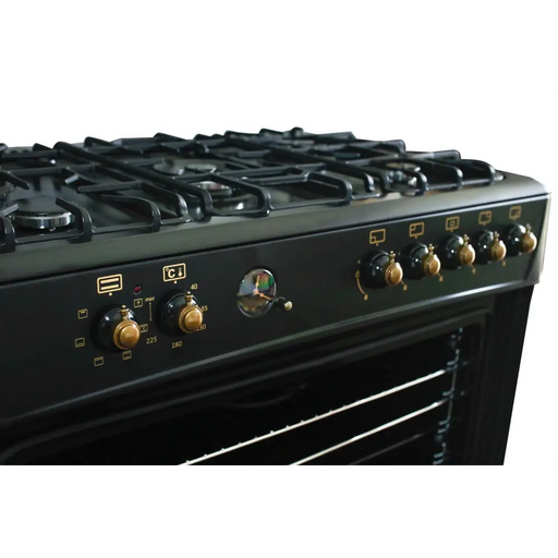 Готварска печка Ravanson KWGE-K90-6 TOP CHEF Свободностояща