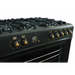 Готварска печка Ravanson KWGE-K90-6 TOP CHEF Свободностояща