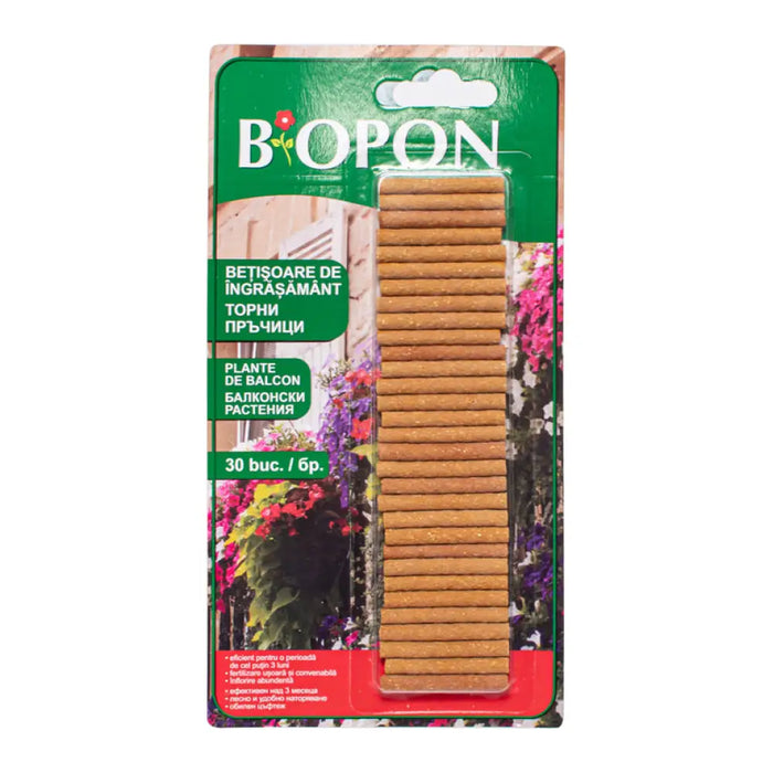 ТОР НА ПРЪЧИЦИ ЗА БАЛКОНСКИ 30БР BIOPON